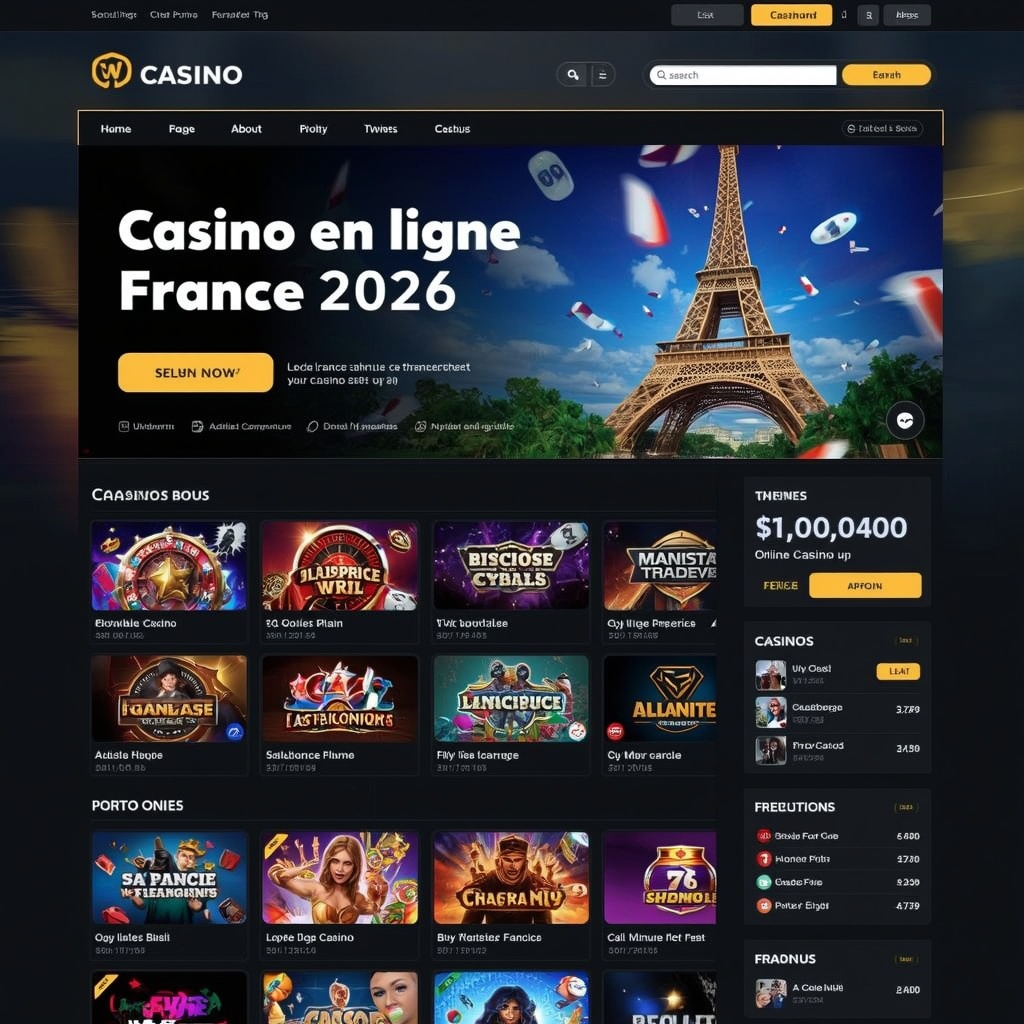 Casino en ligne france 2026: guide complet, tendances et conseils pour joueurs
